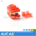 AMP UTP 8P8C Cat.6 Keystone Jack Module / Toolless RJ45 modular jack modular plug